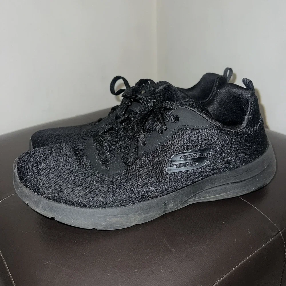 Skechers Womens Work Shoes Black Size 10 Slip Resistant‎
